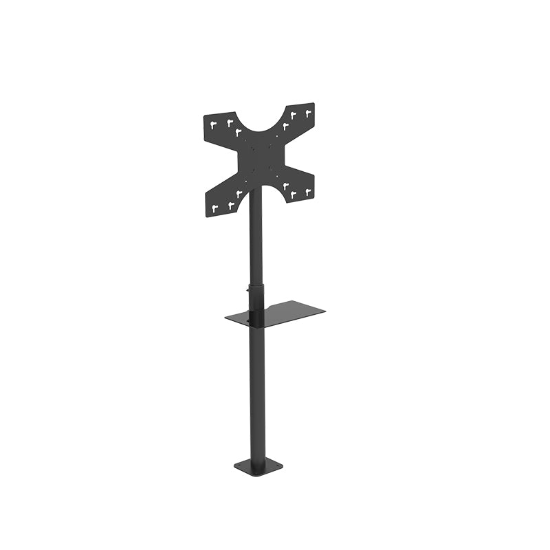 Hagor Bodenständer – 32–55" – VESA 200×200–600×400 – bis 35 kg, Höhenverstellbar, Drehbar – Schwarz