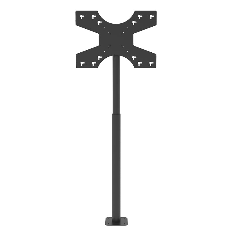 Hagor Bodenständer – 32–55" – VESA 200×200–600×400 – bis 35 kg, Höhenverstellbar, Drehbar – Schwarz