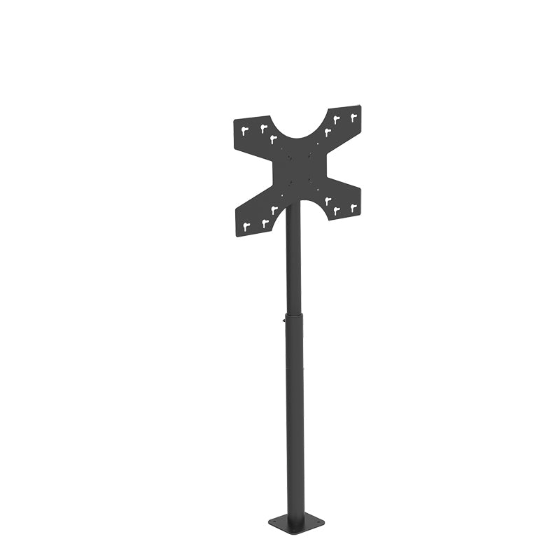 Hagor Bodenständer – 32–55" – VESA 200×200–600×400 – bis 35 kg, Höhenverstellbar, Drehbar – Schwarz