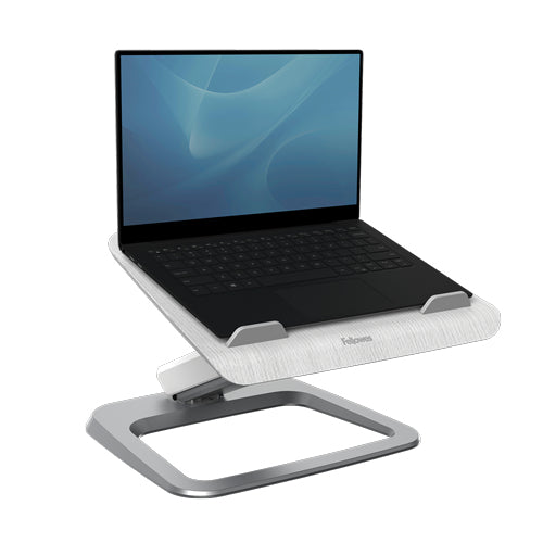 Fellowes Hana Notebookhalter – Aluminium, Weiss