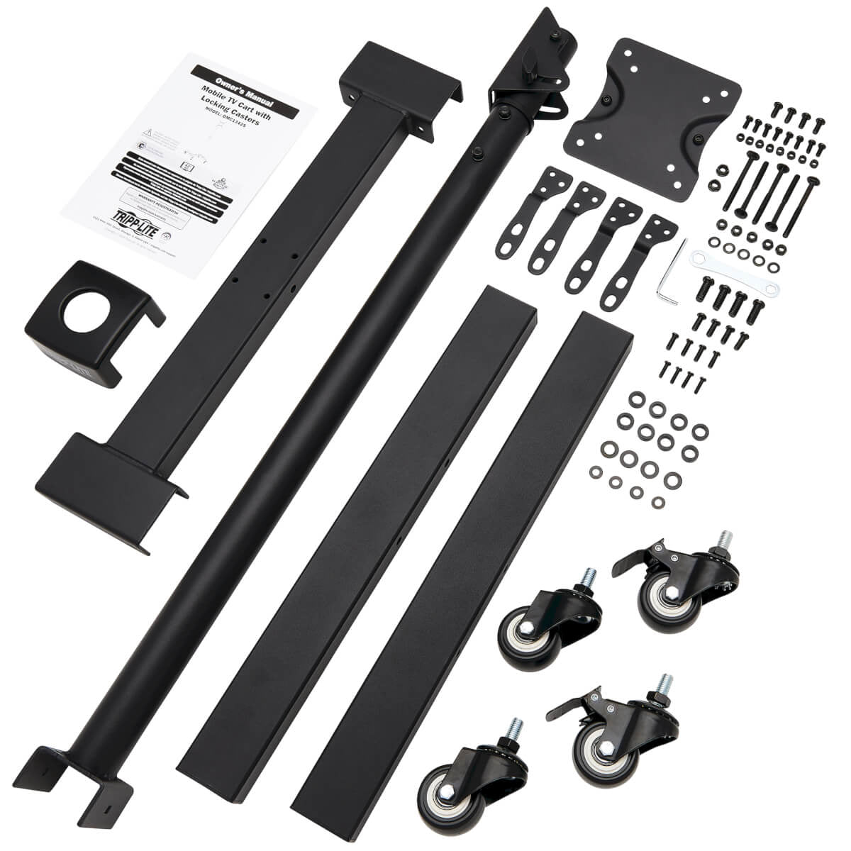 Tripp Lite TV-Wagen – 13–42" – VESA 75×75–200×200 – bis 20 kg, höhenverstellbar, mit Rollen – DMC1342S