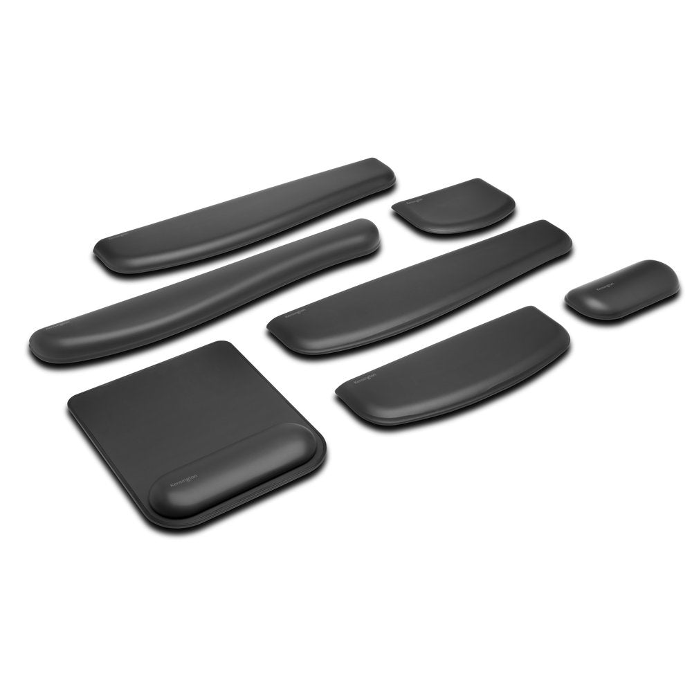 Kensington Tastatur-Handgelenkauflage – ErgoSoft – für kompakte Tastatur – Schwarz