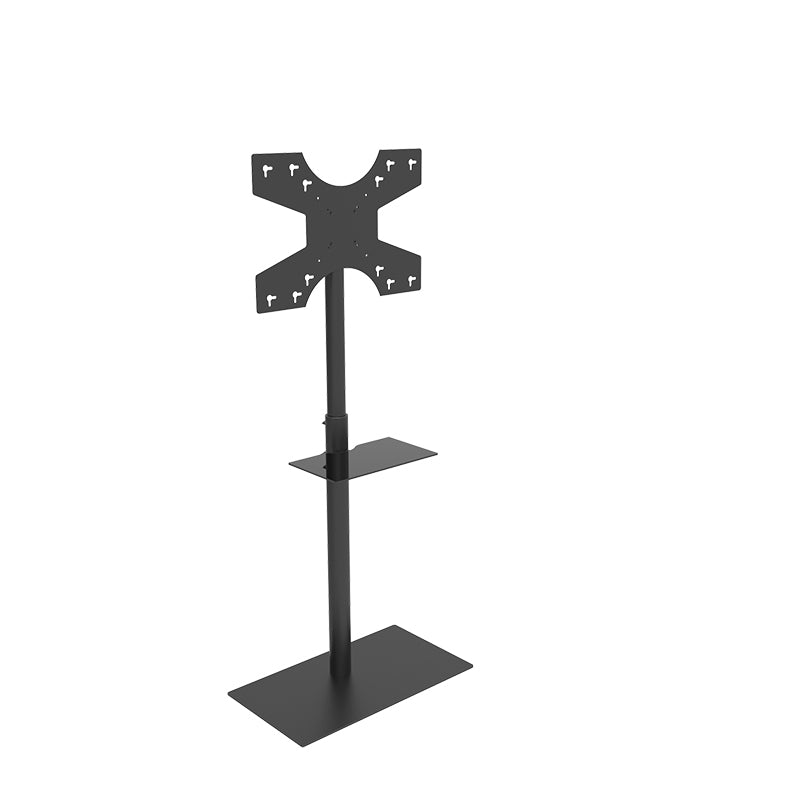 Hagor Braclabs-Stand Frontablage – AV-Ablage, höhenverstellbar, 7,5 kg, für Braclabs-Stand, Schwarz