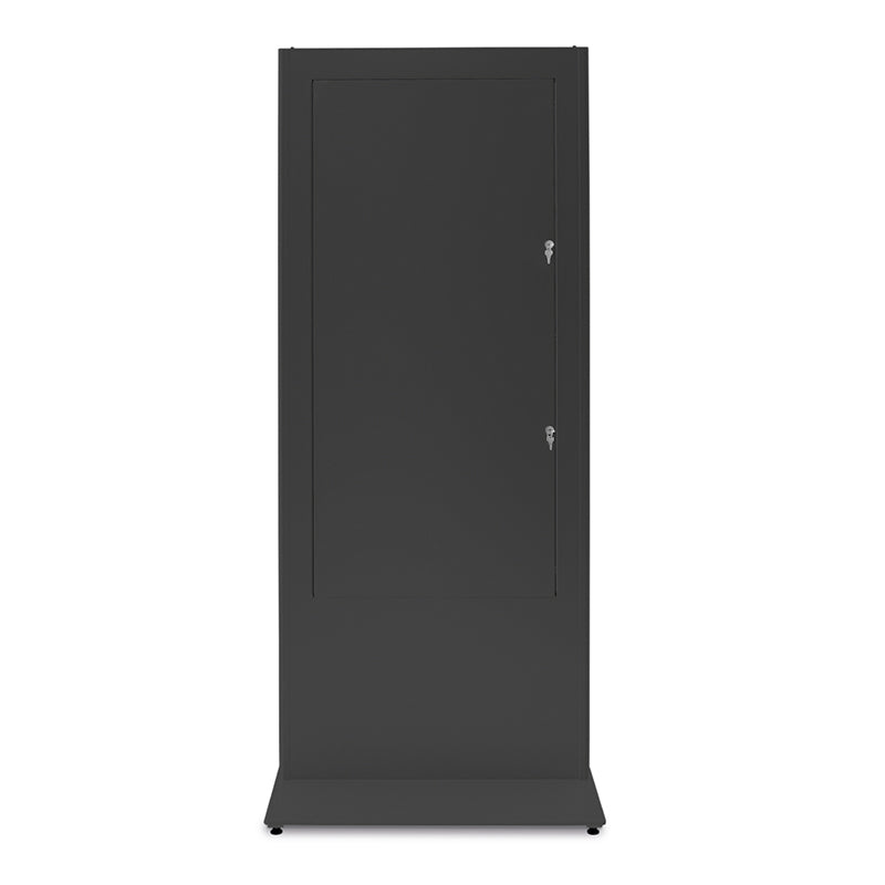Hagor Digital-Signage-Stand für 42–46" Displays, VESA 200×200 bis 600×400 – abschliessbar – Metall, anthrazit