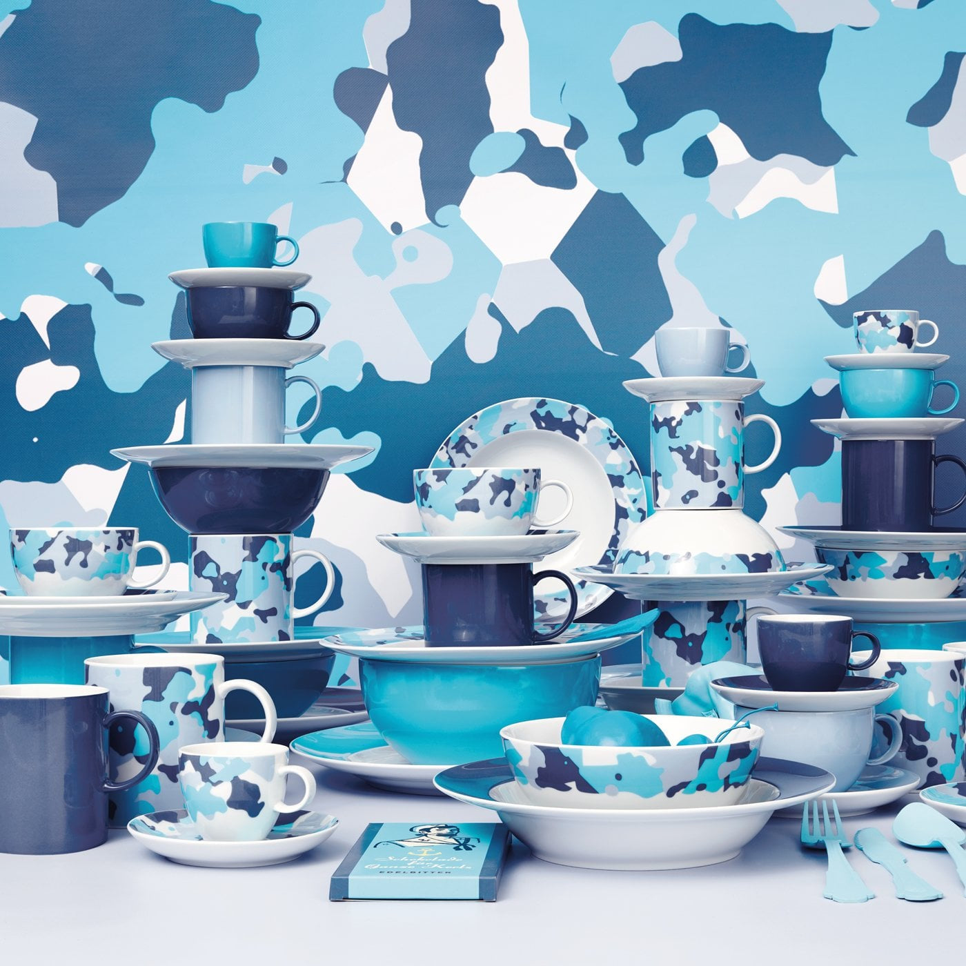 Thomas Suppenteller Sunny Day – 6er Set, Ø 23 cm, H 4 cm, Porzellan, Himmelblau