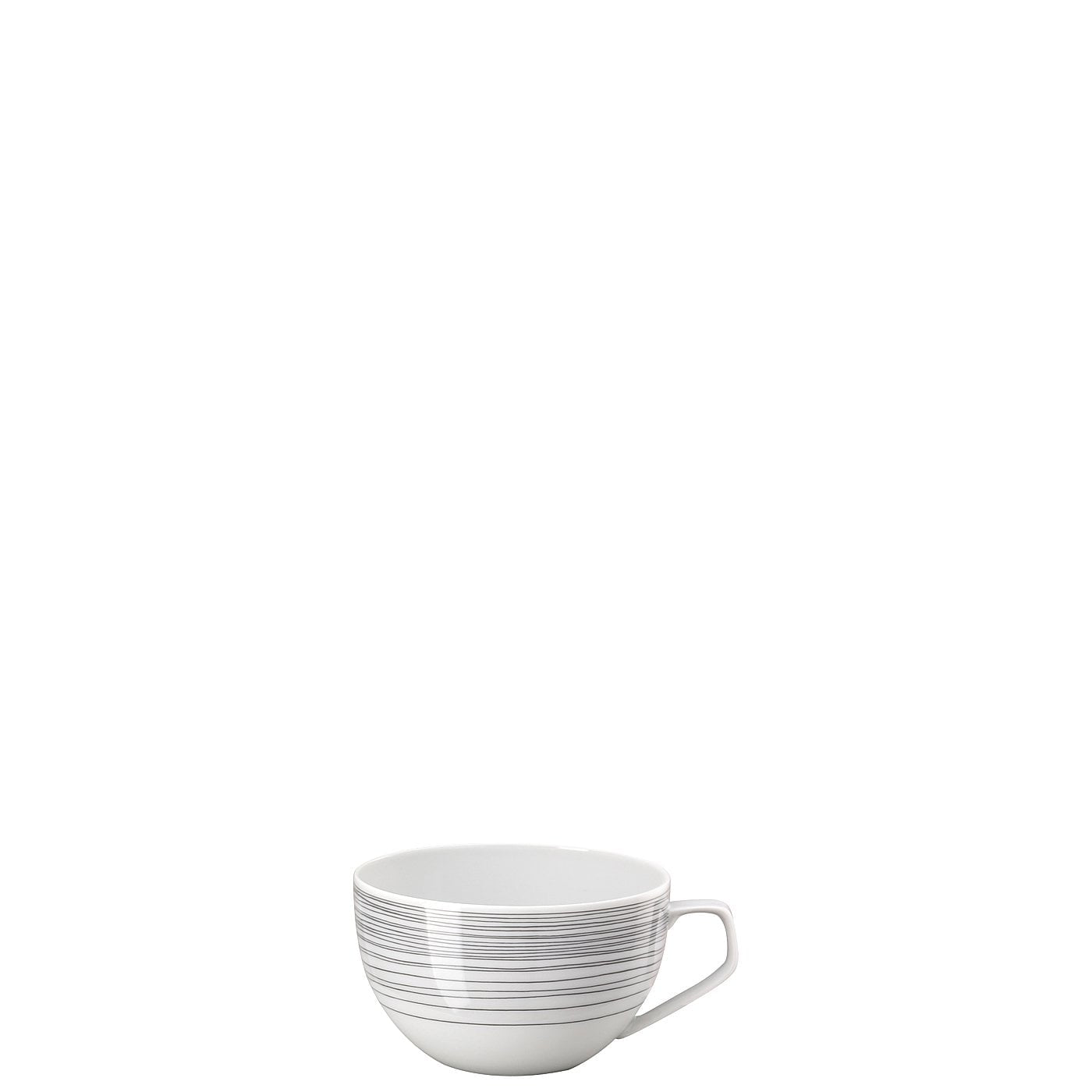 Rosenthal Kaffeetasse TAC Gropius – 300 ml, Ø 9,8 cm, Porzellan, Dunkelgrau