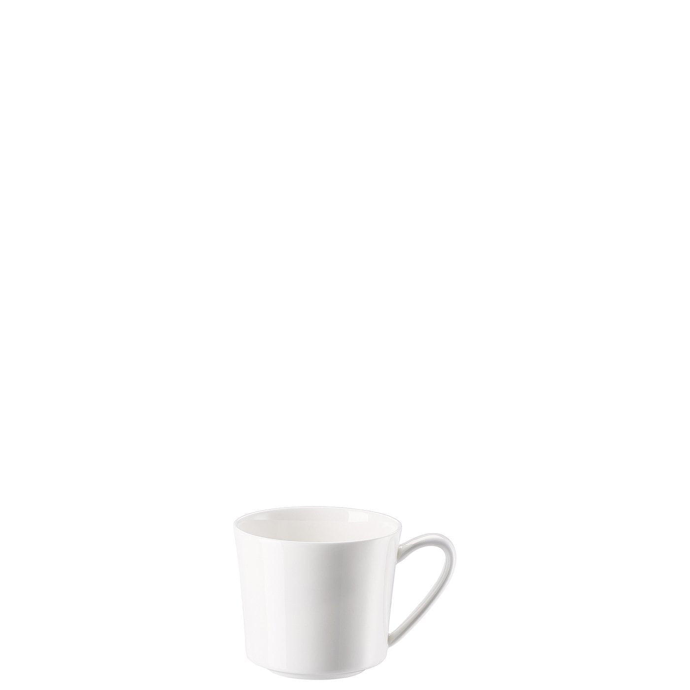 Rosenthal Jade Kaffeetasse – 200 ml, Ø 8 cm, H 7 cm, Knochenporzellan, Weiss