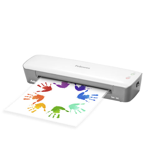 Fellowes Ion 4560001 Laminiergerät A4 – 125 µm, Automatische Abschaltung, Weiss
