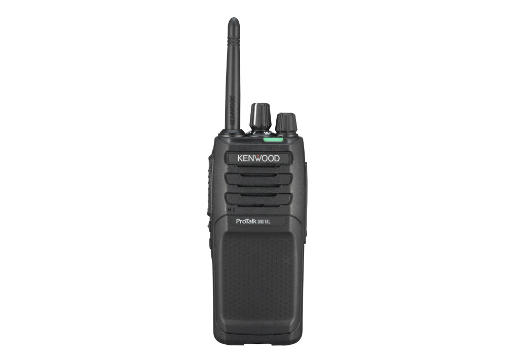 Kenwood TK-3701D – Funkgerät, 48 Kanäle, Reichweite bis 9 km, 16 h Akkulaufzeit, IP54, Schwarz