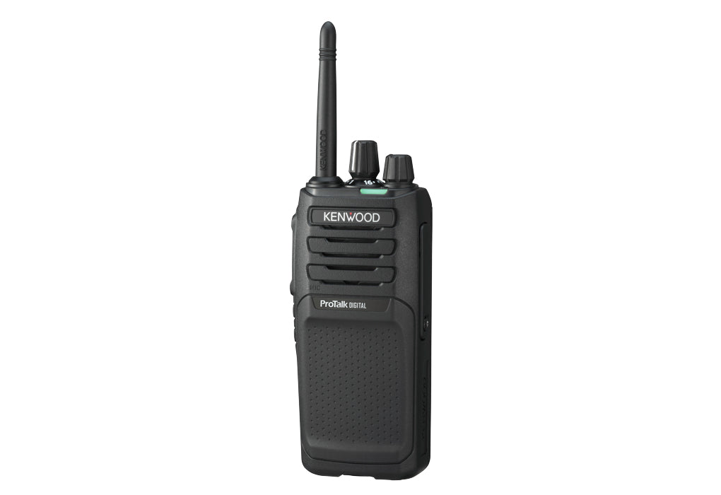 Kenwood TK-3701D – Funkgerät, 48 Kanäle, Reichweite bis 9 km, 16 h Akkulaufzeit, IP54, Schwarz