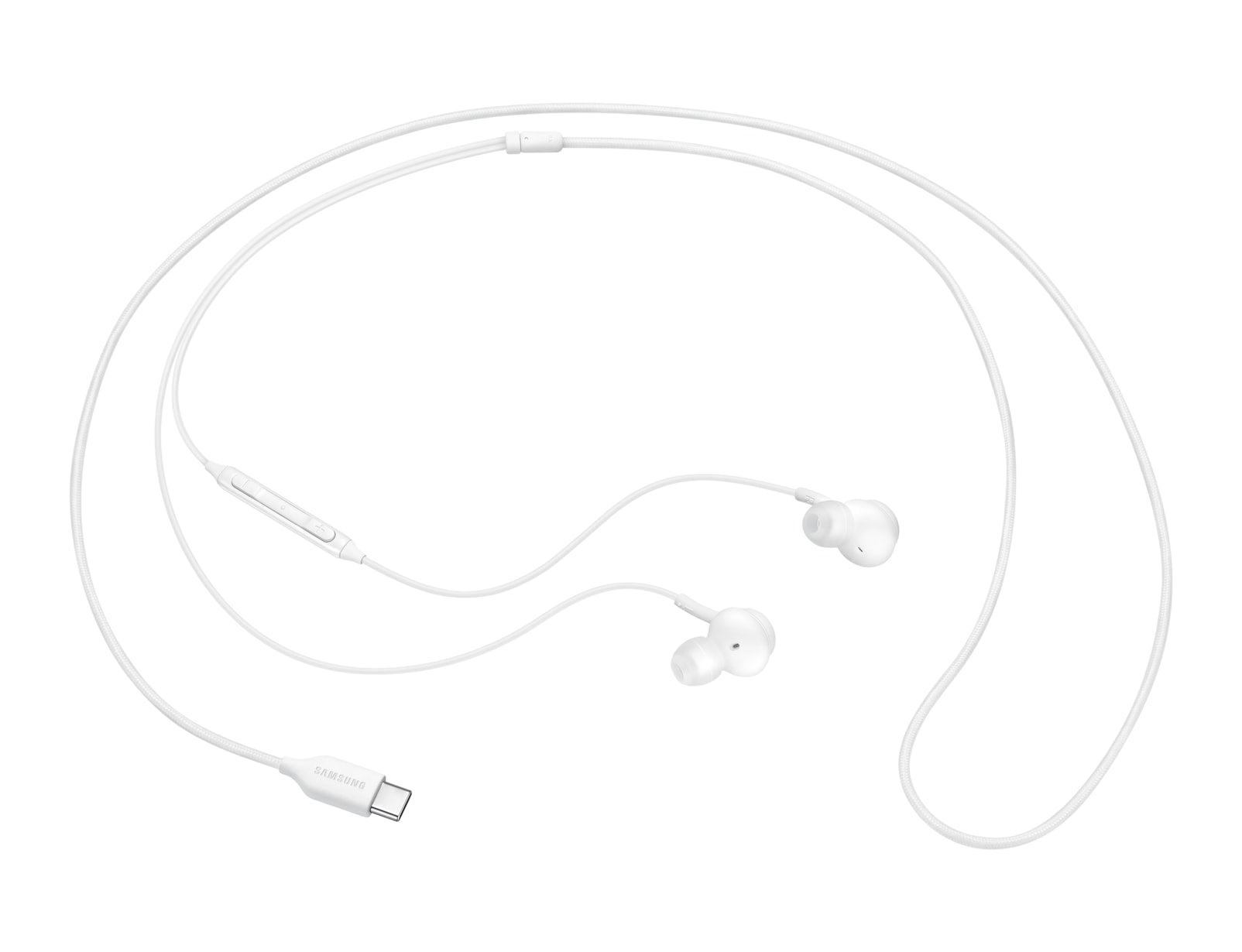 Samsung EO-IC100 – In-Ear Headset – USB-C, Inline-Mikrofon, Stummschaltung, halboffen – weiss