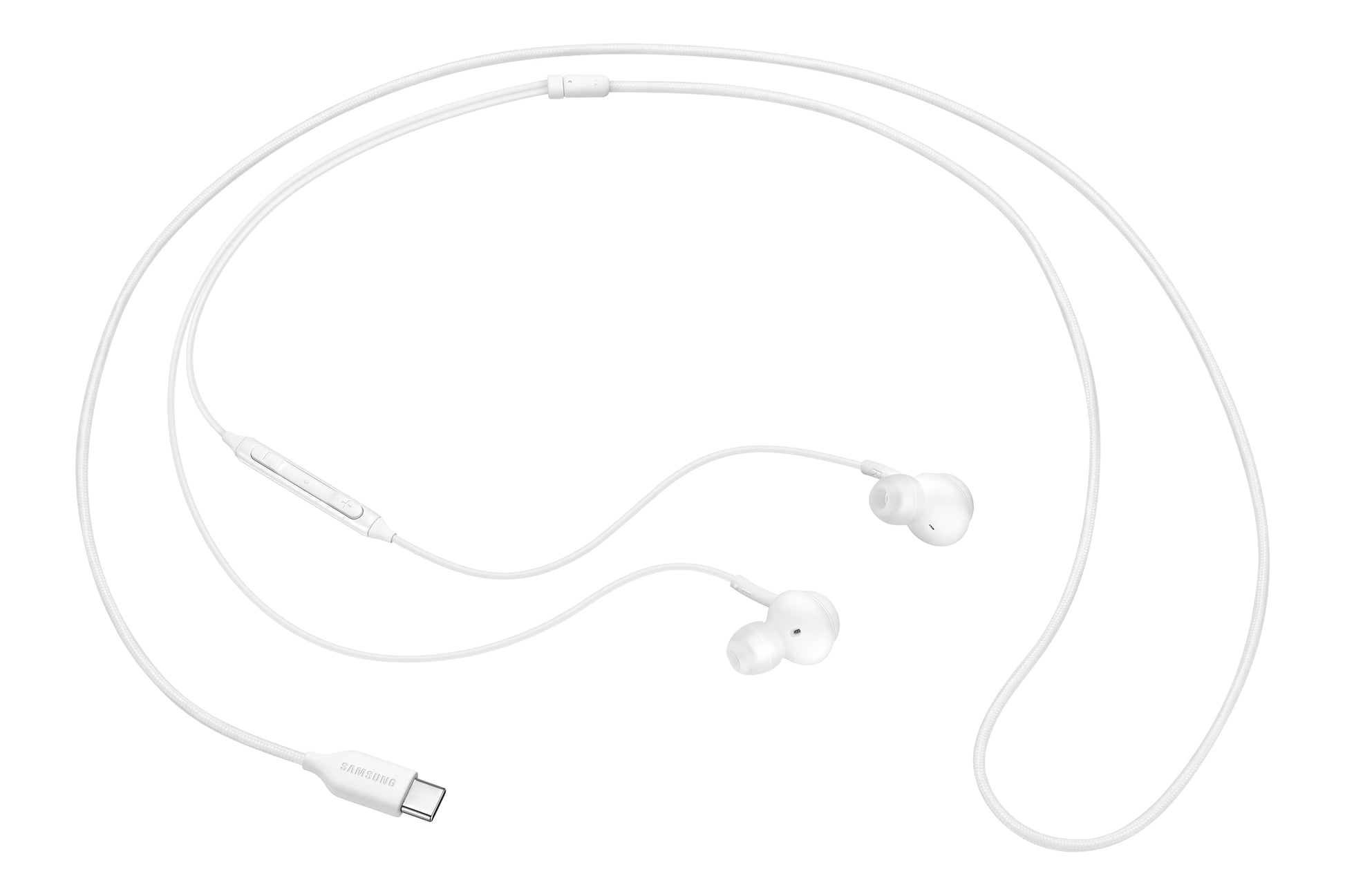 Samsung EO-IC100 – In-Ear Headset – USB-C, Inline-Mikrofon, Stummschaltung, halboffen – weiss