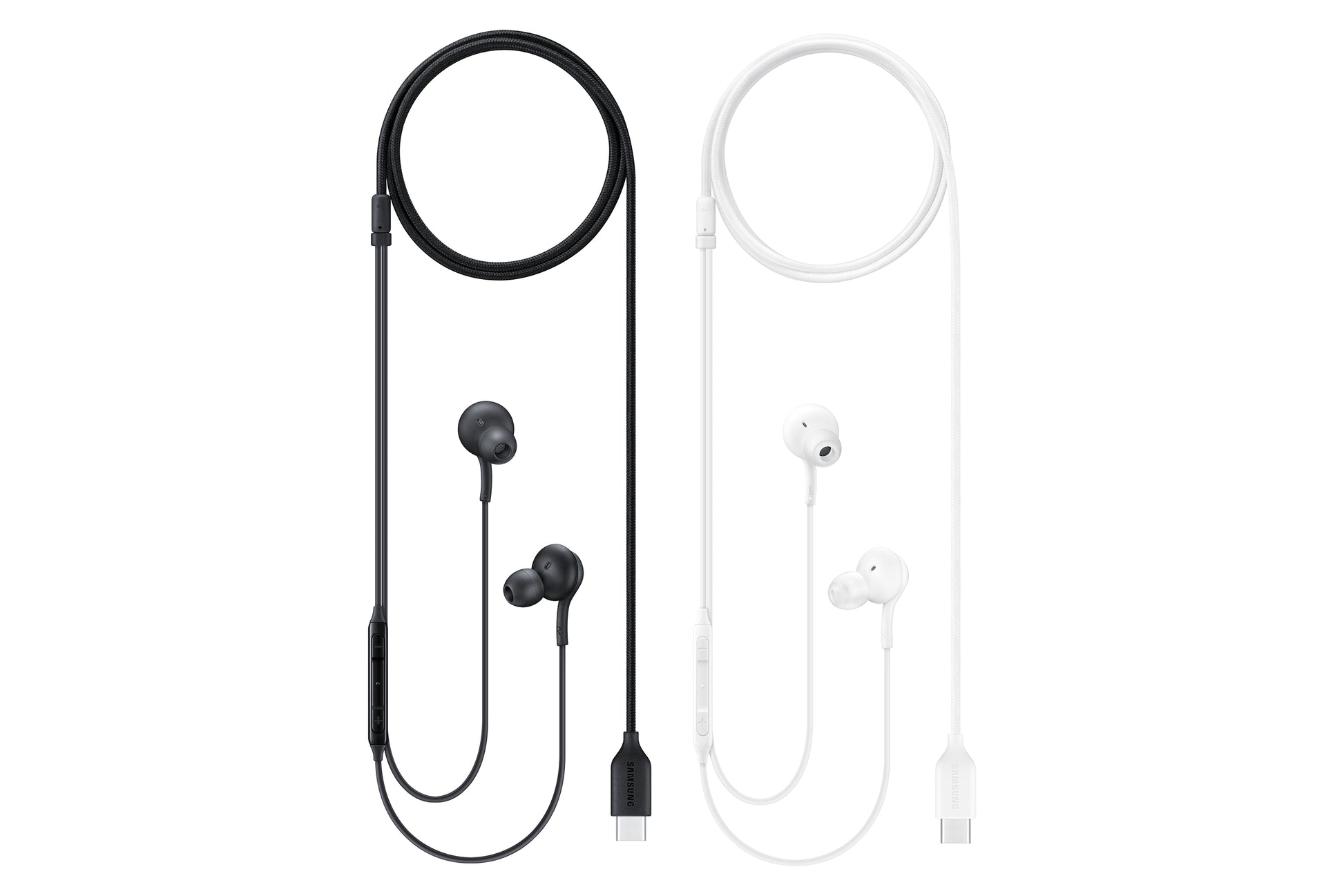 Samsung EO-IC100 – In-Ear Headset – USB-C, Inline-Mikrofon, Stummschaltung, halboffen – weiss