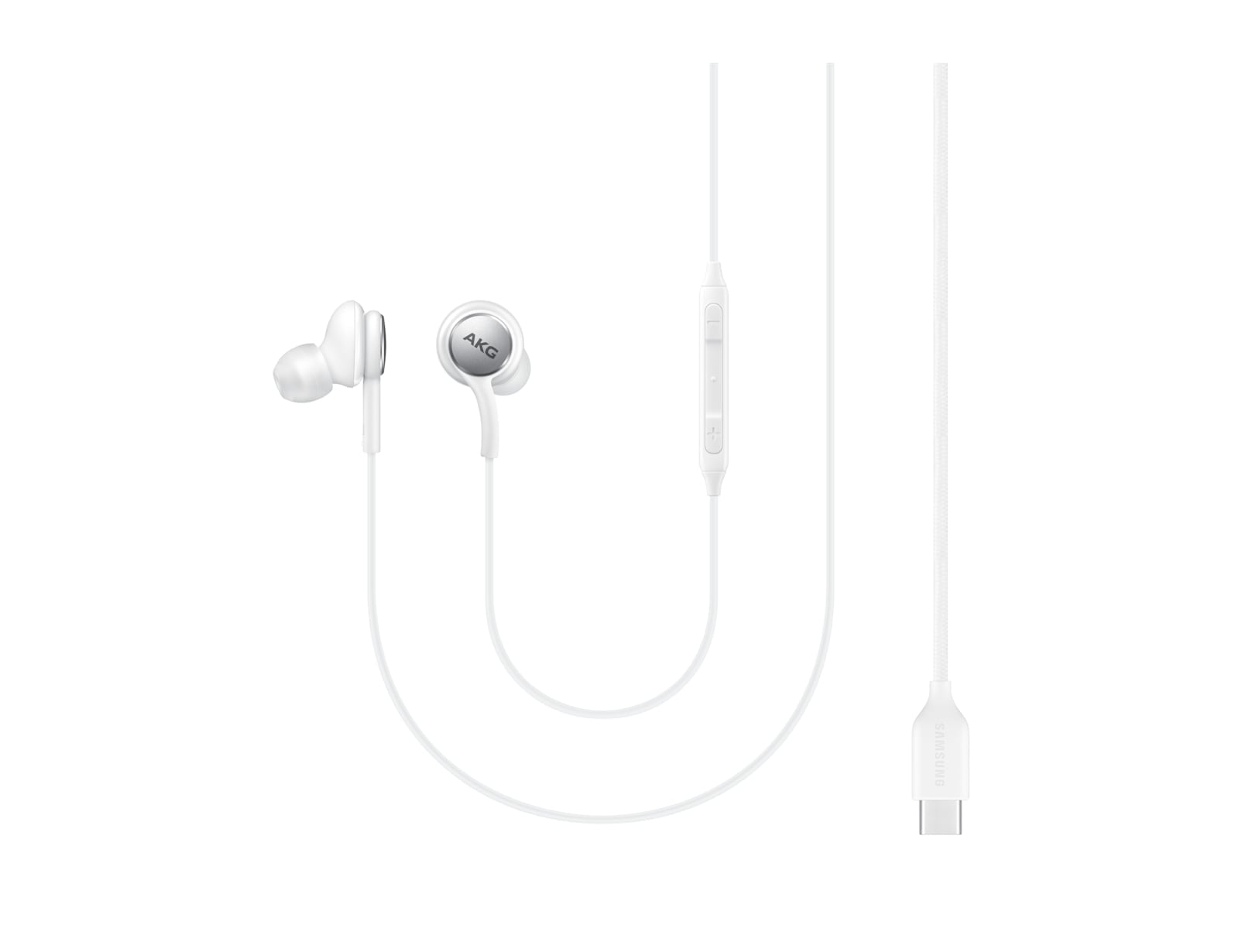Samsung EO-IC100 – In-Ear Headset – USB-C, Inline-Mikrofon, Stummschaltung, halboffen – weiss
