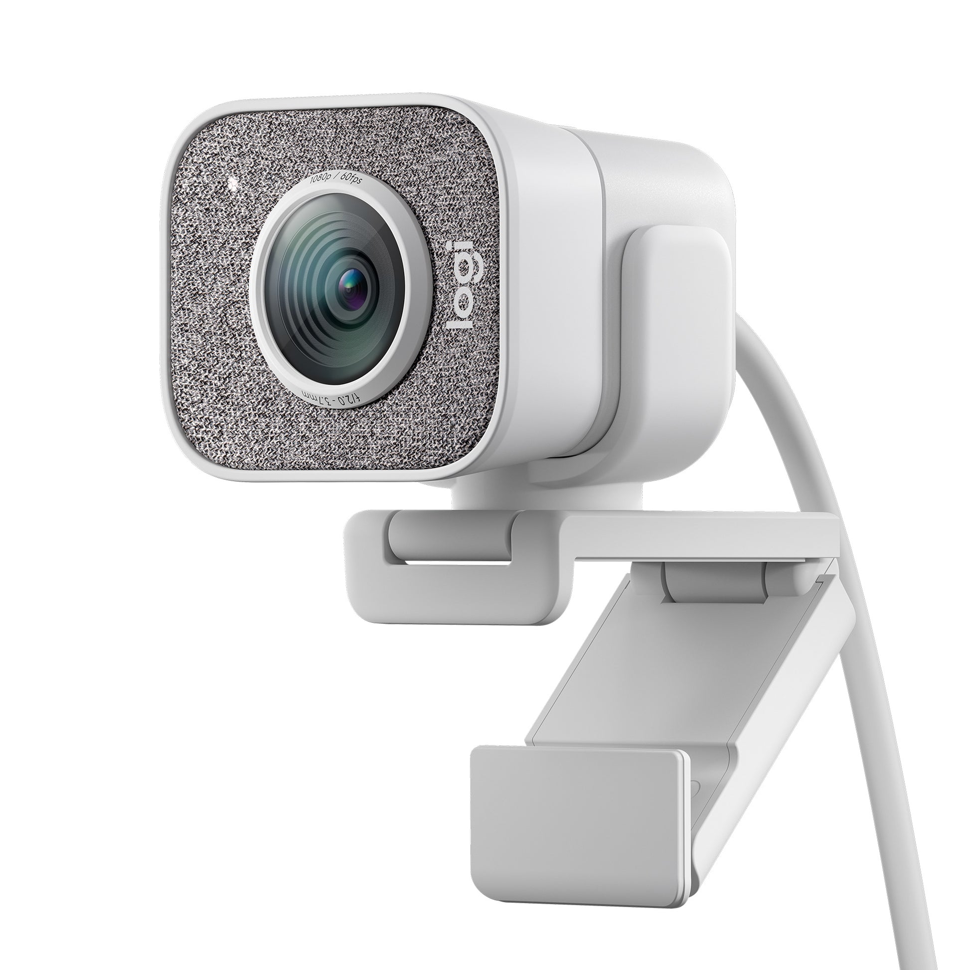 Logitech StreamCam Webcam – Full HD, 60 fps, USB, Autofokus, 78°, Weiss, für Windows & macOS