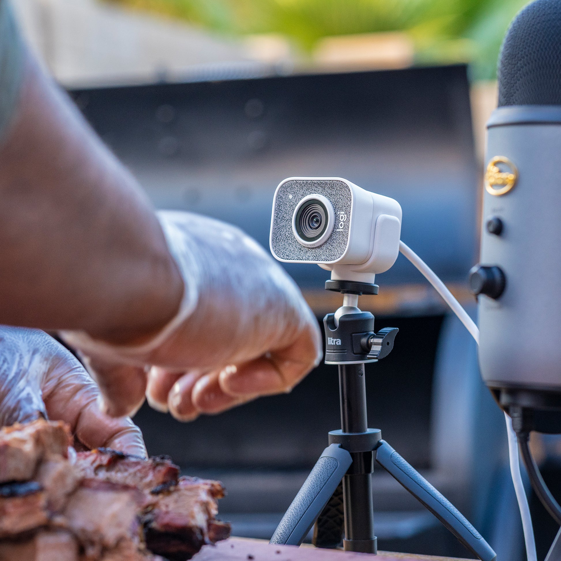 Logitech StreamCam Webcam – Full HD, 60 fps, USB, Autofokus, 78°, Weiss, für Windows & macOS