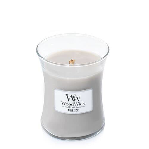 WoodWick Duftkerze – Moschus – Ø 9,9 × 11,4 cm