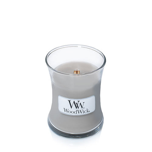 WoodWick Duftkerze – Moschus – Ø 7 × 8,3 cm