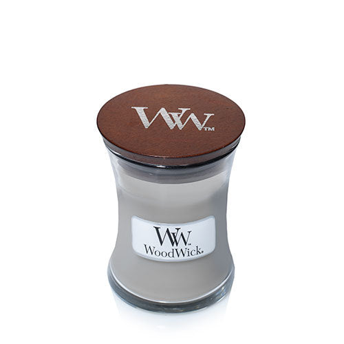 WoodWick Duftkerze – Moschus – Ø 7 × 8,3 cm