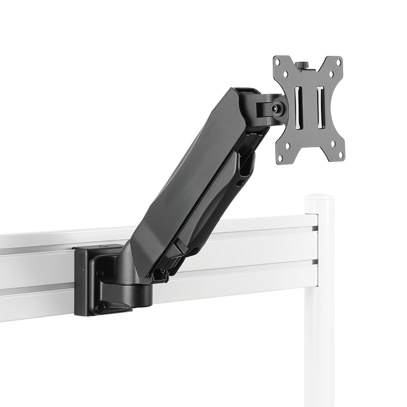 LogiLink EO0019-1 – Monitorarm Tischhalterung – Klemme/Durchführung – 13–27" – VESA 75×75/100×100 mm