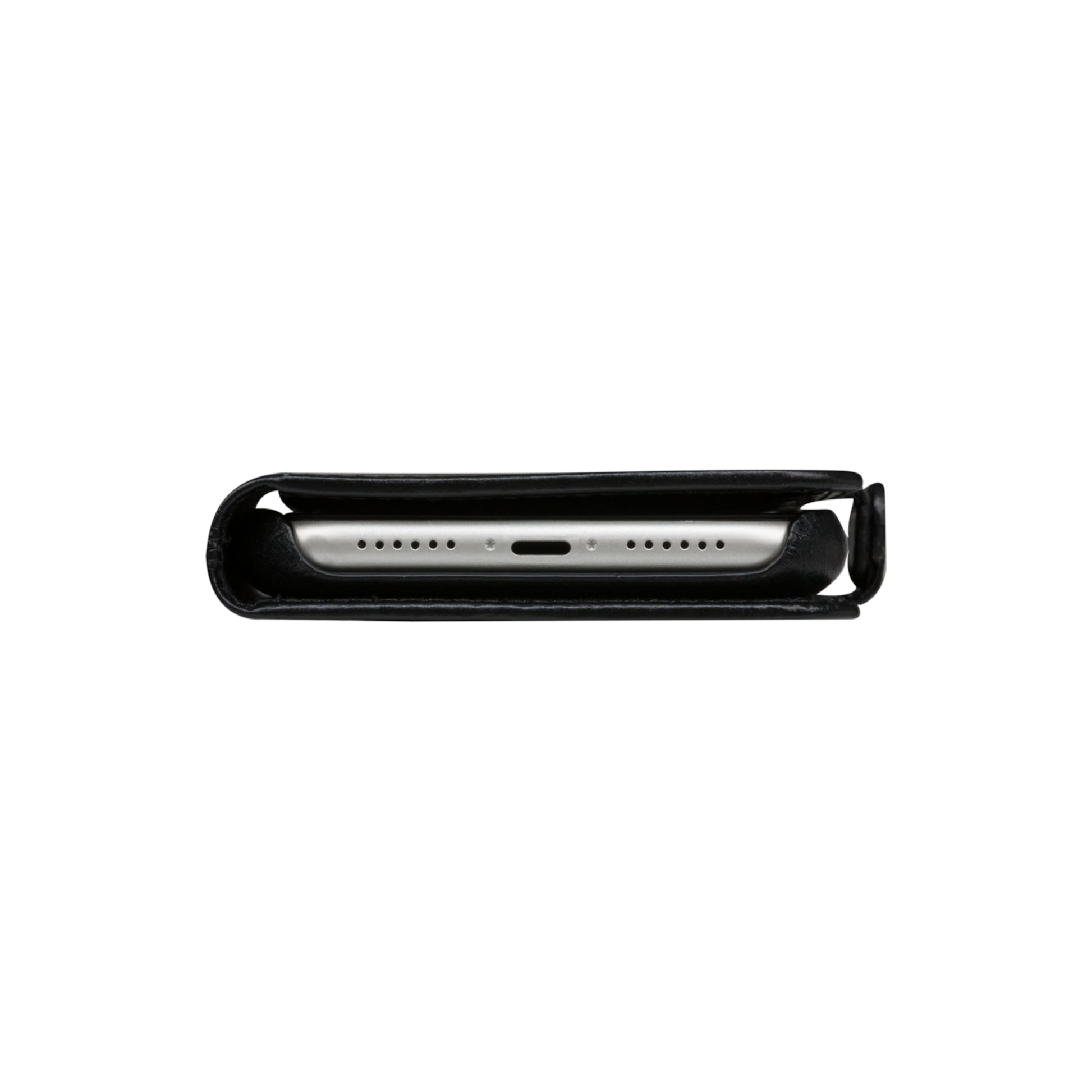 dbramante1928 Lynge Wallethülle – für Apple iPhone 8/7/6, mit Ständer, mit Kartenfach, Leder, schwarz