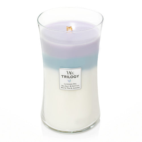WoodWick Duftkerze – Lavendel – Ø 10,2 × 17,8 cm