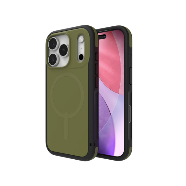 ZAGG Sedona Snap Backcover – für Apple iPhone 17 Pro, MagSafe, Graphen, Basin Sea Kelp, bis 4 m Sturzsicher