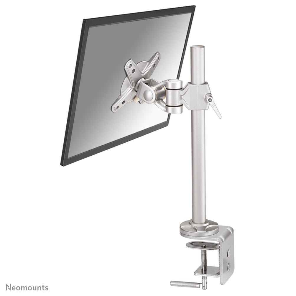 Neomounts FPMA-D1010 – Tischhalterung, Tischklemme, bis 30", 12 kg, neigbar, silber