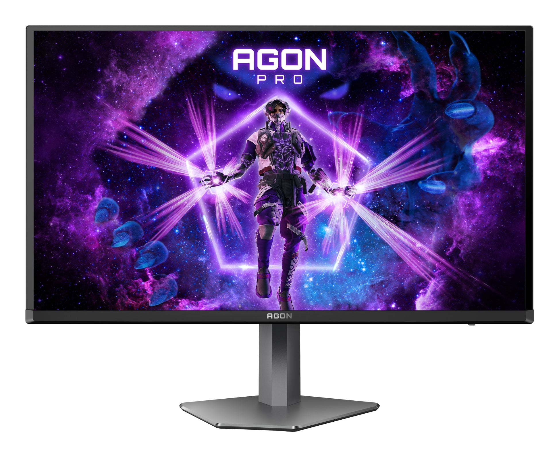 AOC AG276QKD2 – Monitor, 26,5", IPS, 500 Hz, USB-C, Gebogen, Eingebaute Lautsprecher, Adaptive Sync, Schwarz