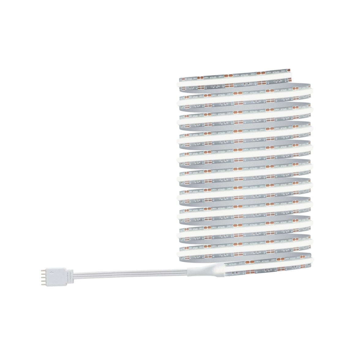 Paulmann LED-Strip MaxLED 1000 Full-Line COB – Basisset, 3 m, 3600 lm, 31 W, 2700–6500 K, dimmbar, silber, mitgeliefert