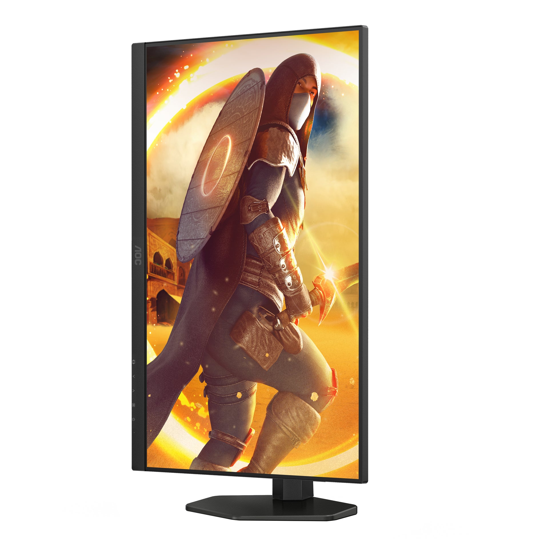 AOC Q27G4XF – Monitor, 27" WQHD (2560 × 1440), IPS, 180 Hz, 300 cd/m², Adaptive Sync, VESA 100 × 100, Schwarz