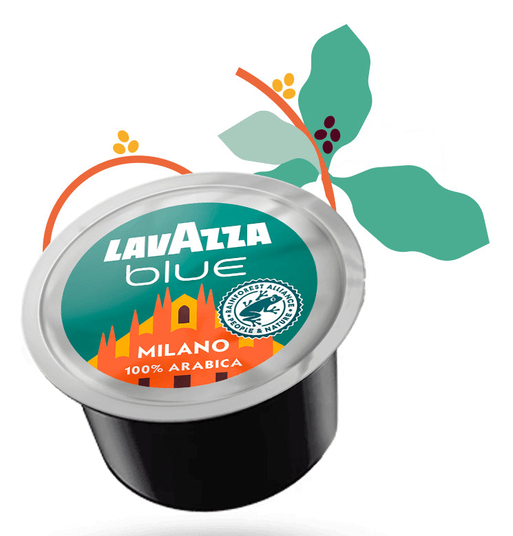 Lavazza Milano – Kapseln für Lavazza Blue – Espresso, mittel, 100 Kapseln
