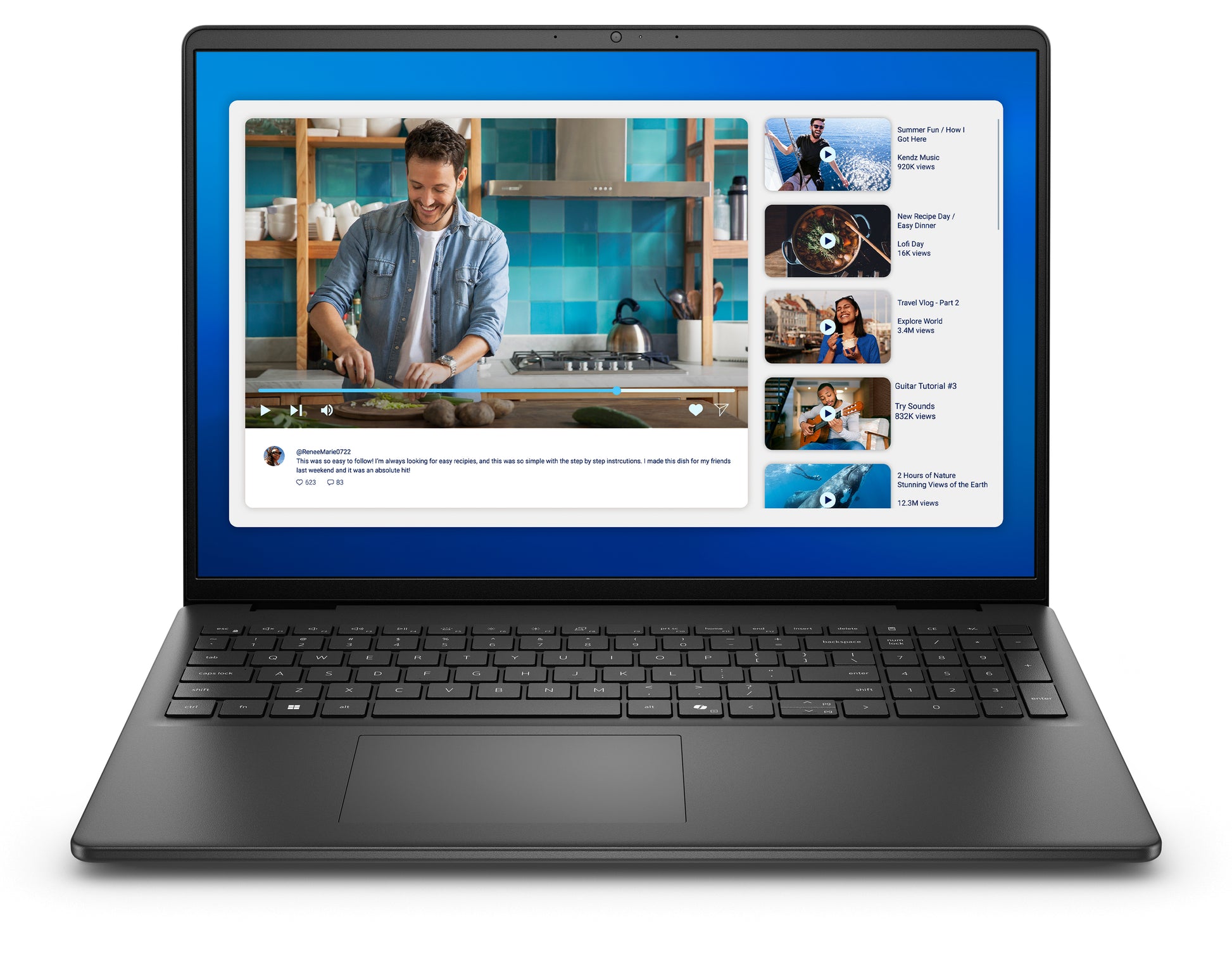 Dell – DC16250 C7-150U 16" – Laptop, Windows 11 Pro