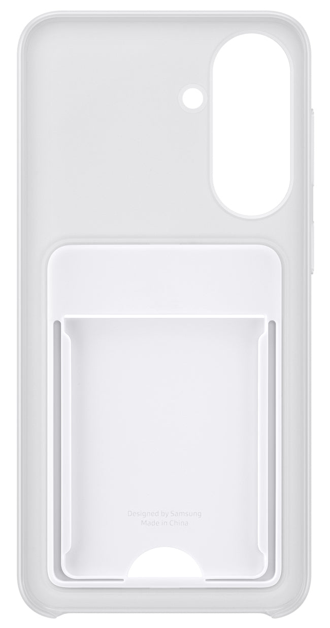 Samsung Wallethülle – für Samsung Galaxy A57 (5G), mit Kartenfach, TPU, Hellgrau