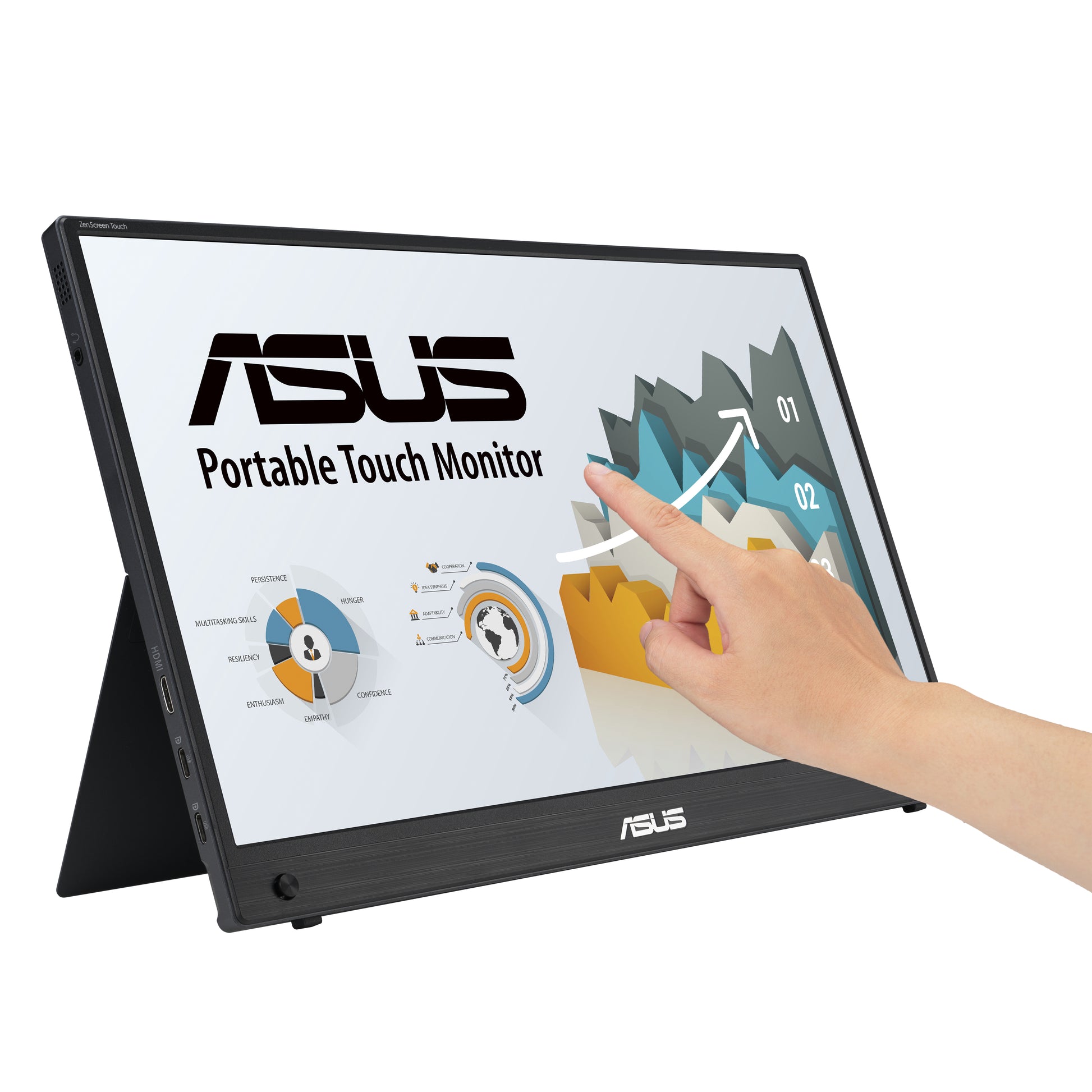 ASUS MB16AHT – 15,6" Touch, 1920 × 1080 (Full HD), IPS