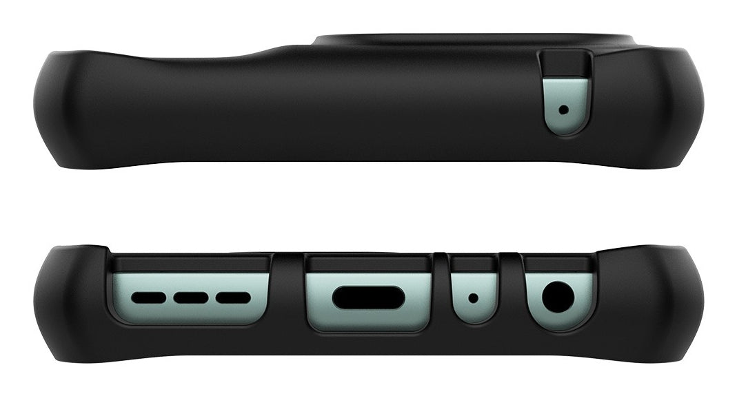 Mobilis Backcover – für Motorola G56, Schwarz, bis 3 m sturzsicher