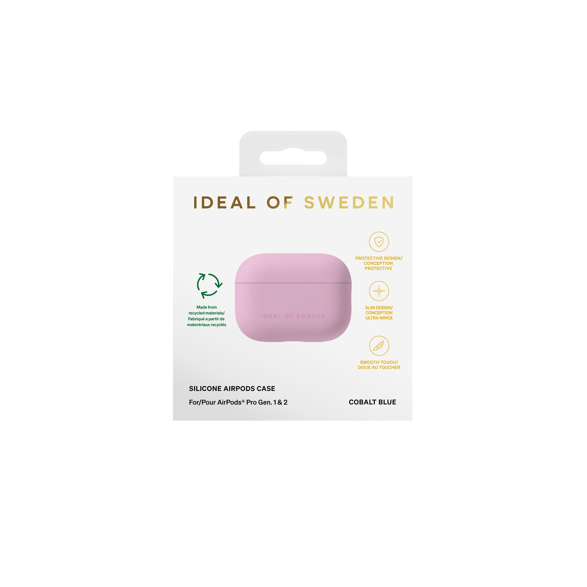 iDeal of Sweden IDSIAPC-PRO-498 – Schutzhülle – für AirPods Pro (1. & 2. Gen.) – Polycarbonat – Pink