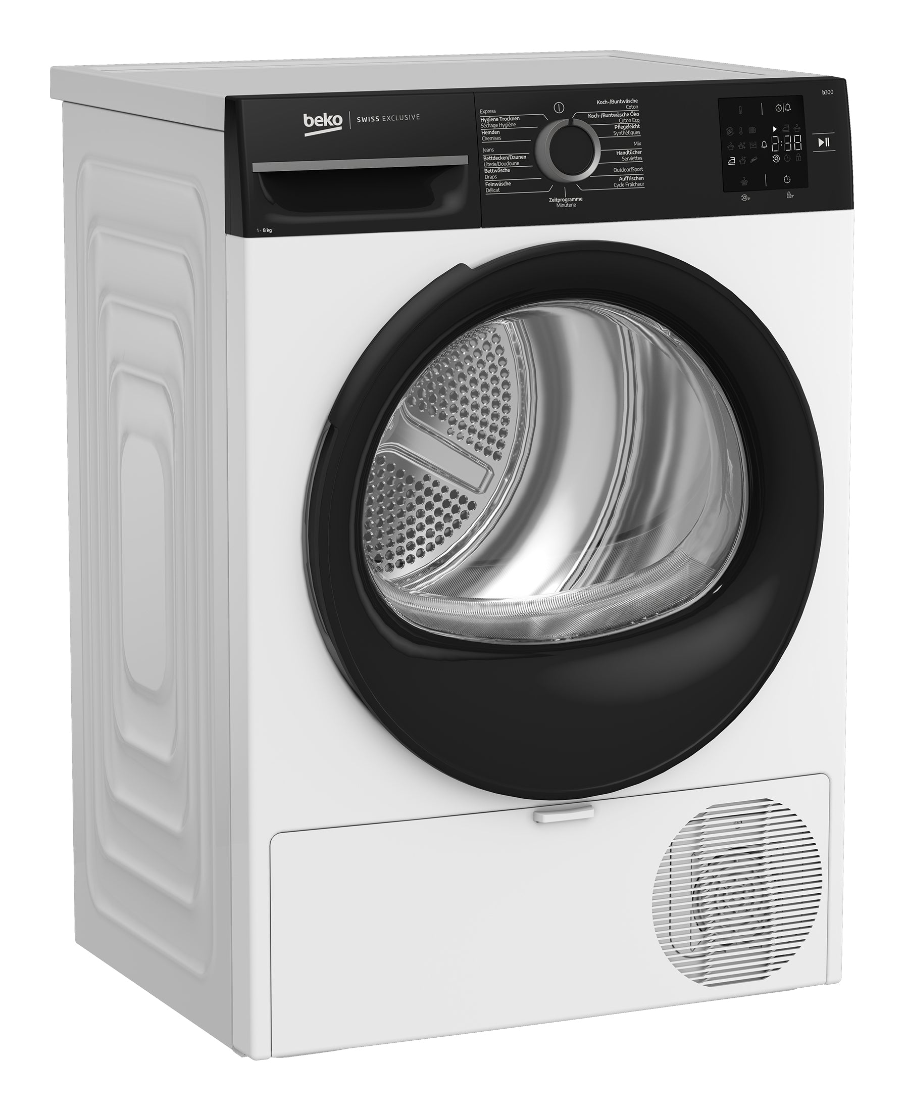 Beko Wäschetrockner TR218C – 8 kg, Wärmepumpe, Energieklasse C, 64 dB – Weiss