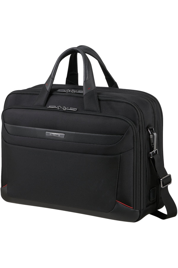 Samsonite Pro-DLX 6 Notebook-Tasche – 24,5/31 l, wasserabweisend, RFID-Fach, Nylon, schwarz
