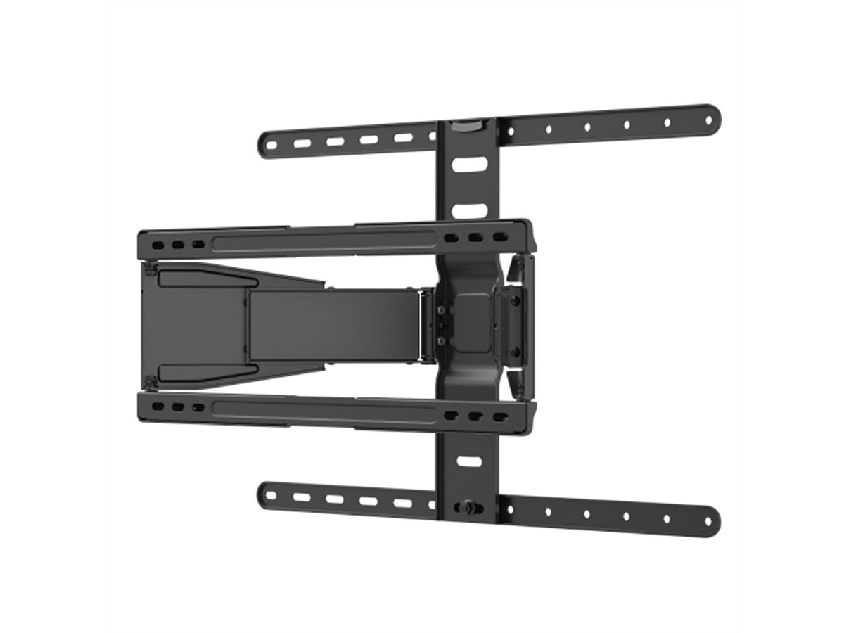 VALUE Wandhalterung – Vollbeweglich – 43–90" – VESA 100×200–600×400 – bis 50 kg – Schwarz
