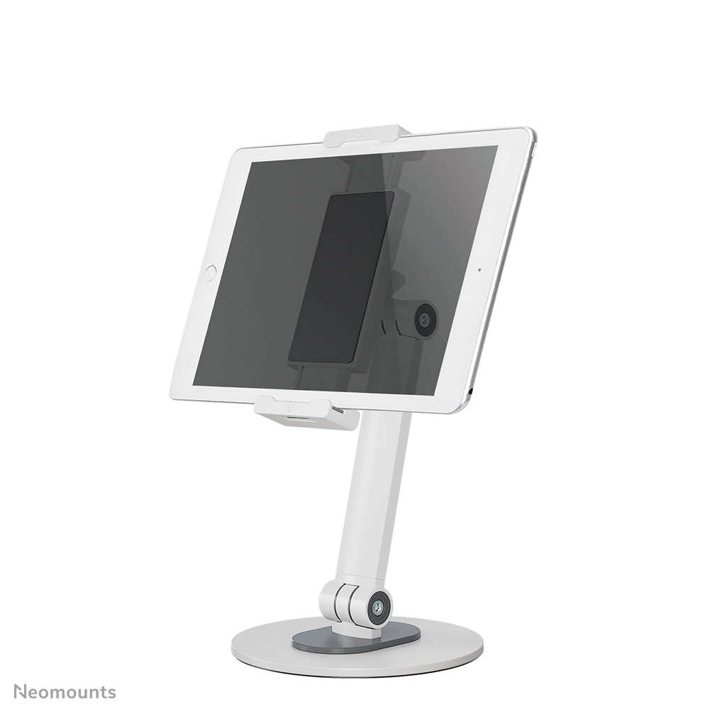 Neomounts Tablet-Ständer – für 4,7–12,9″, drehbar, höhenverstellbar – Weiss