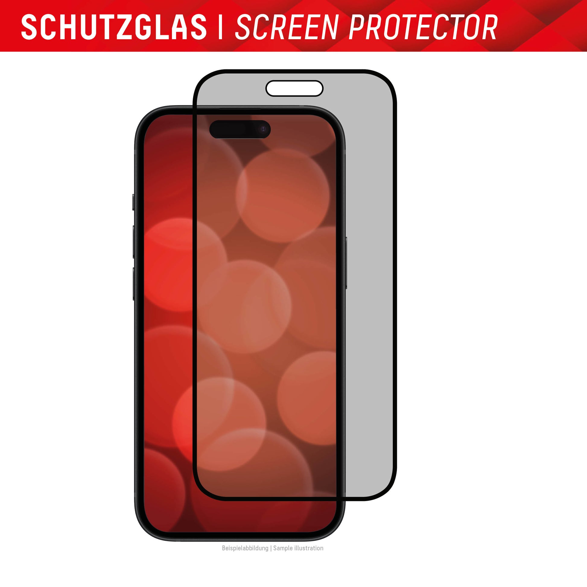 EVI Displex Privacy Glass – Privacy-Filter, iPhone 15 Pro Max/15 Plus