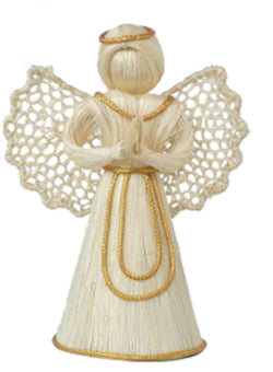 Bottsa Pappmaché-Figur Engel, 15 cm