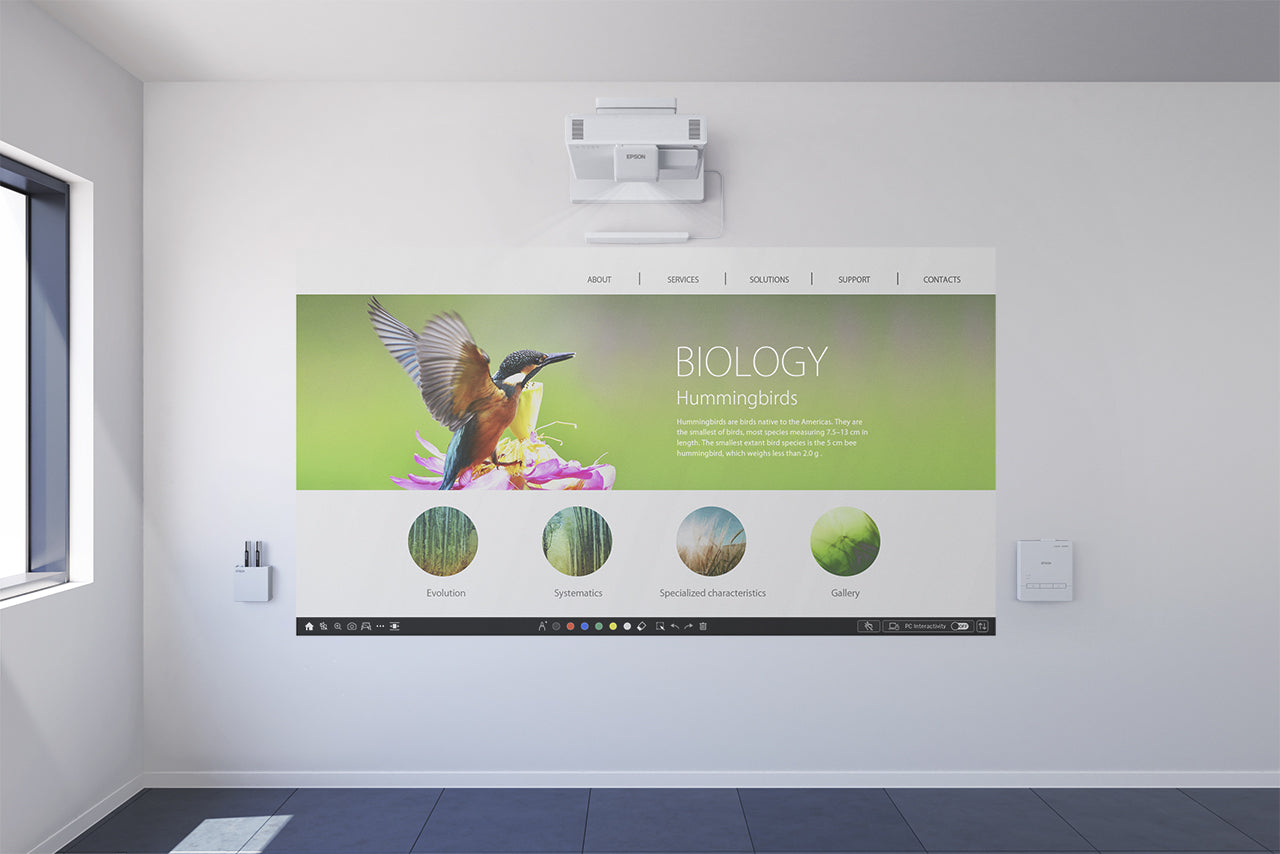 Epson EB-1485Fi – Ultra-Kurzwurf 3LCD Laser, Full HD (1080p), 5000 ANSI Lumen, Interaktiv
