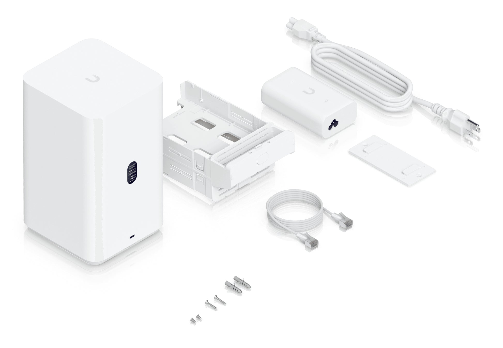 Ubiquiti UniFi Network Attached – 2-Bay Desktop NAS – ARM Cortex-A57, 4 GB RAM, 2,5GbE, für 3,5" HDD