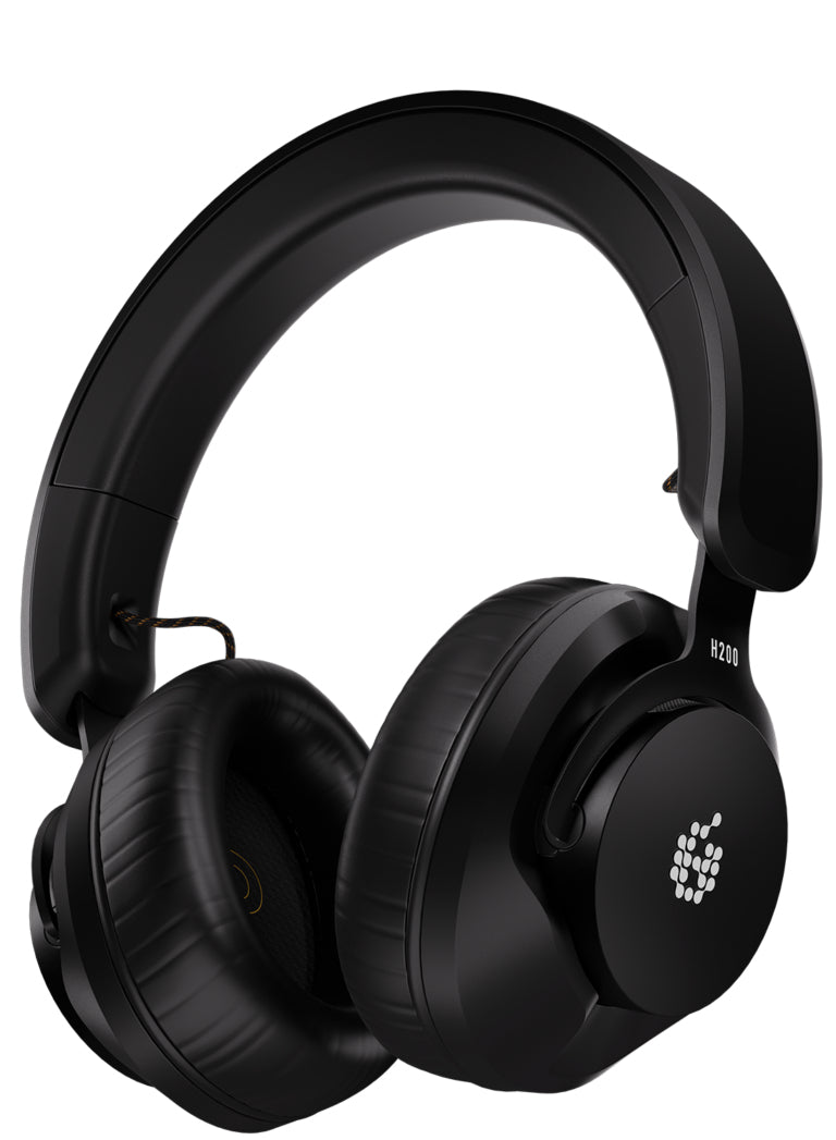 Adam Audio H200 Over-Ear Kopfhörer – Stereo, Kabel, 3,5 mm Klinke, Schwarz