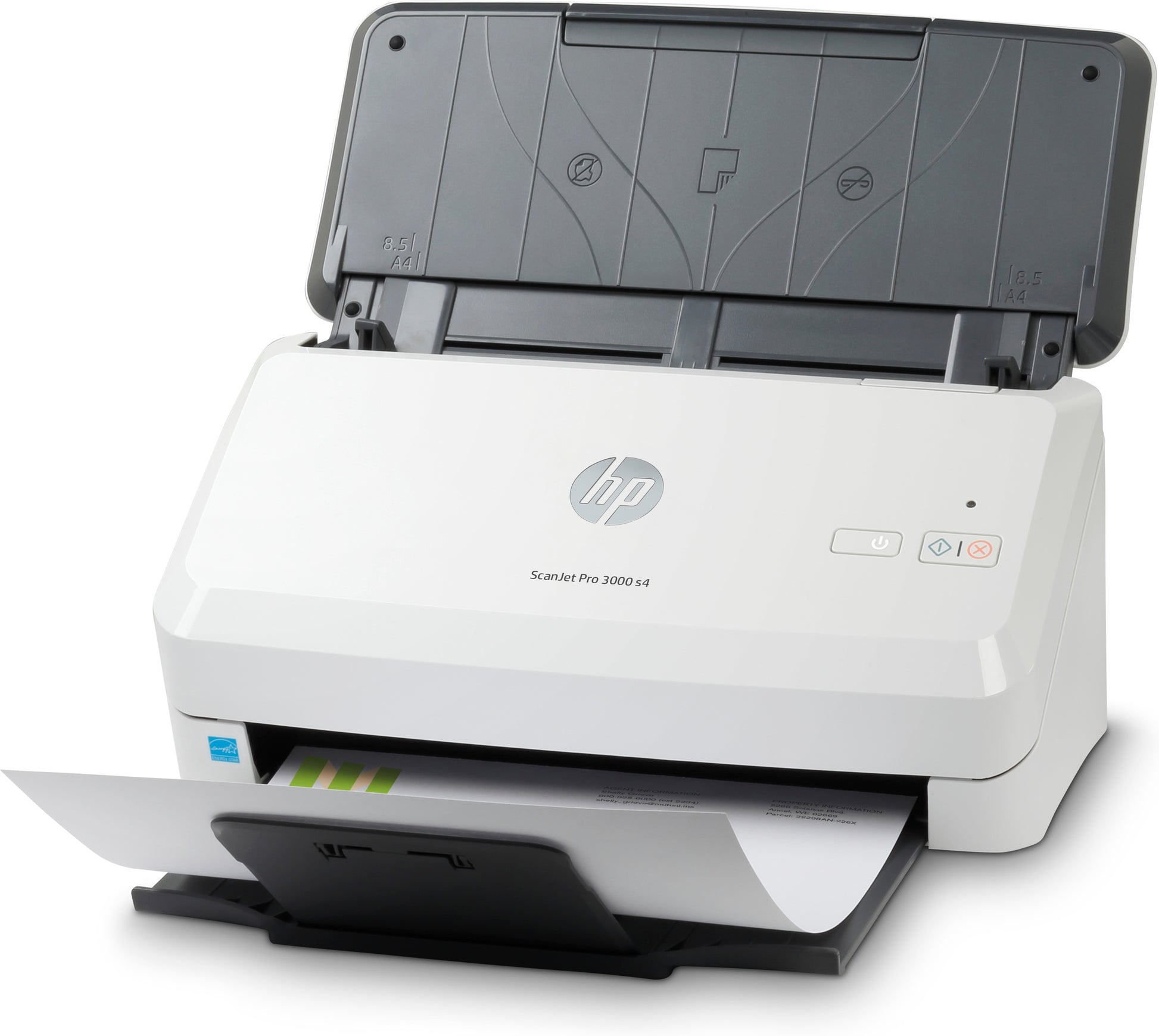 HP Scanjet Pro 3000 S4 – Dokumentenscanner, A4, Duplex, 40 ppm, 600 dpi, ADF 50 Blatt, USB