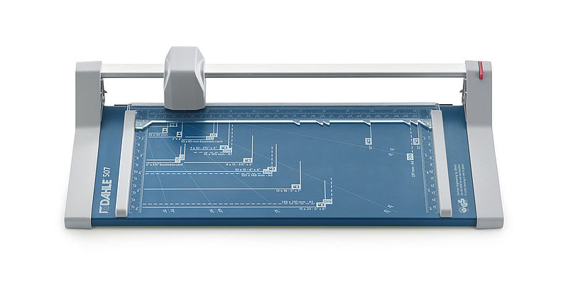 Dahle Roll- und Schnitt-Schneidemaschine 507 Generation 3 – 320 mm, bis A4, 8 Blatt