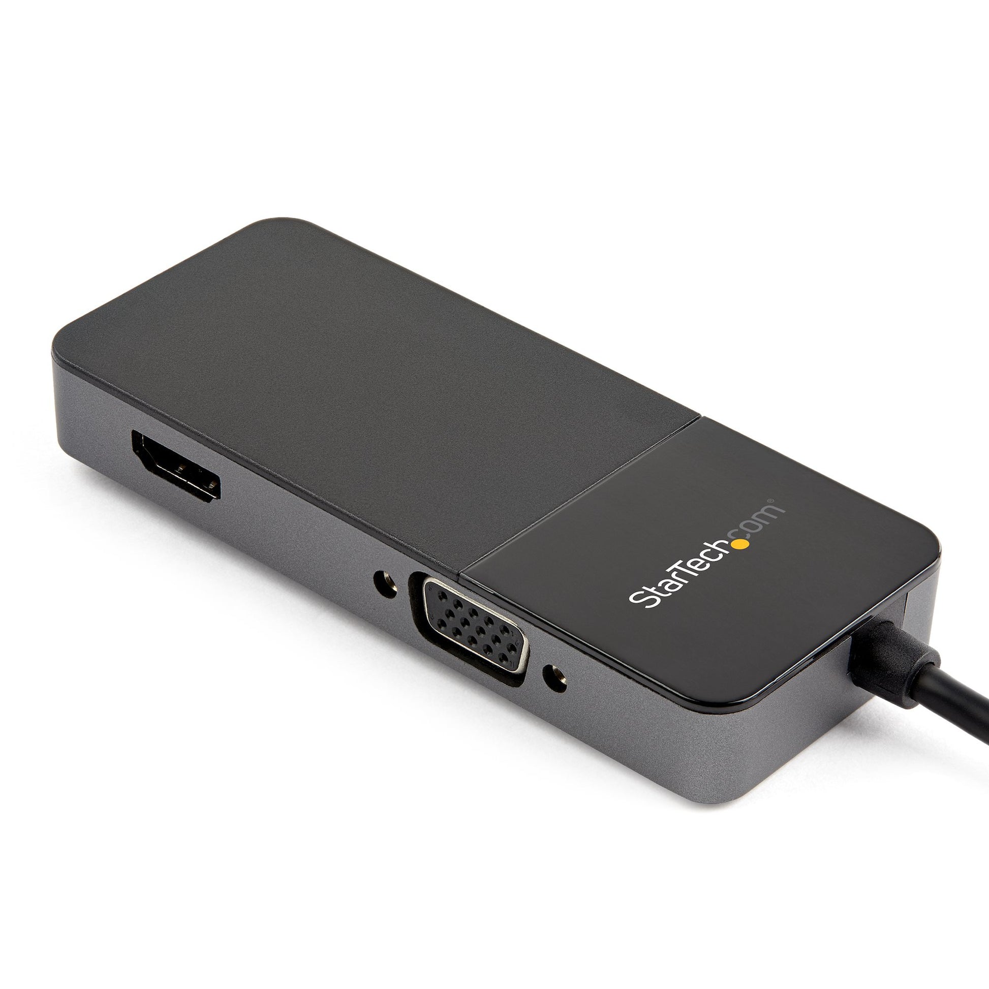 StarTech.com USB-A zu HDMI und VGA Adapter – 4K (3840 × 2160) @ 30 Hz, USB 3.2 Gen 1, HDMI 1.4, 10,9 cm
