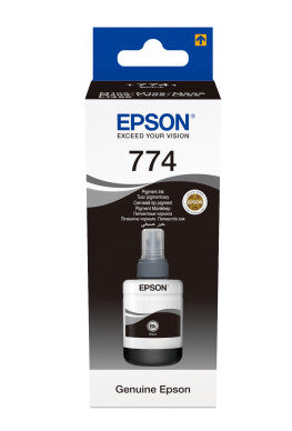 Epson T7741 Schwarz Tintenpatrone (Original) – 140 ml – für WorkForce M200/M105/M100, EcoTank L655/L605/L1455